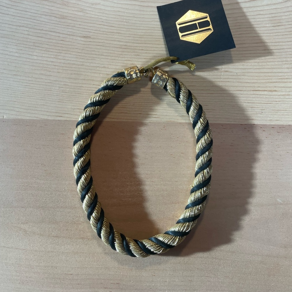 Vintage Cord Choker Necklace